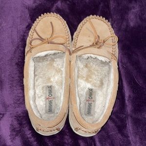 Minnetonka moccasins. Size 8.